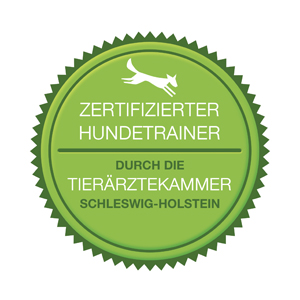 Zertifizierter Hundetraining durch die Tierärztekammer Schleswig-Holstein